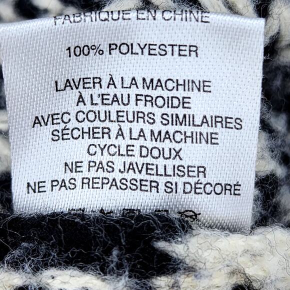 Desert Dreamer Oversized Button Front Checkerboard Cardigan Sweater Size Small - Picture 3 of 5